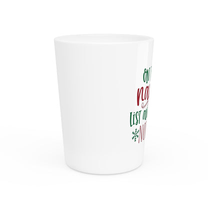 Christmas Shot Glass