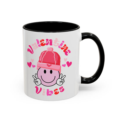 Valentines Coffee Mug, 11oz, "Valentines Vibes"