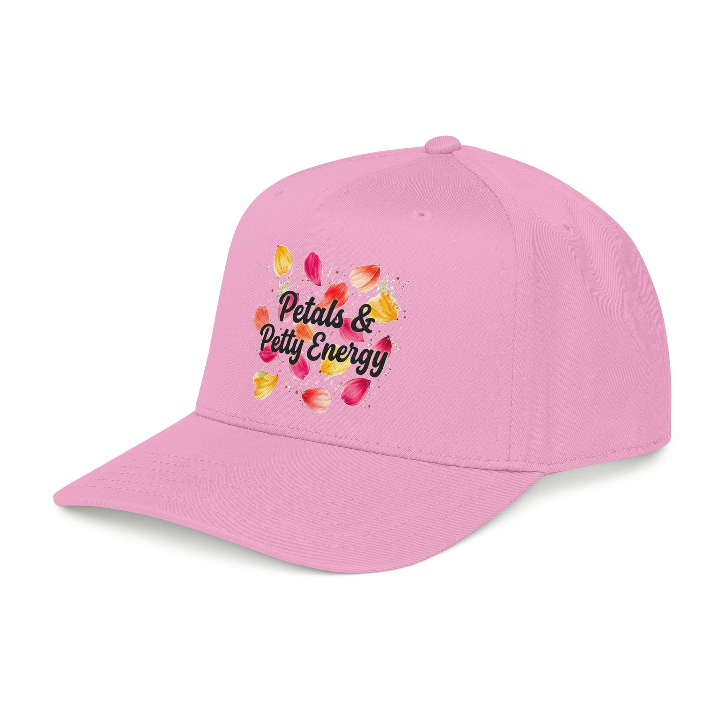 "Petals & Petty Energy" — Baseball Cap