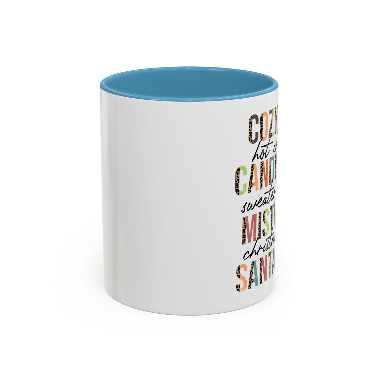 Christmas Coffee Mug, 11oz, Sweater Weather Quote -