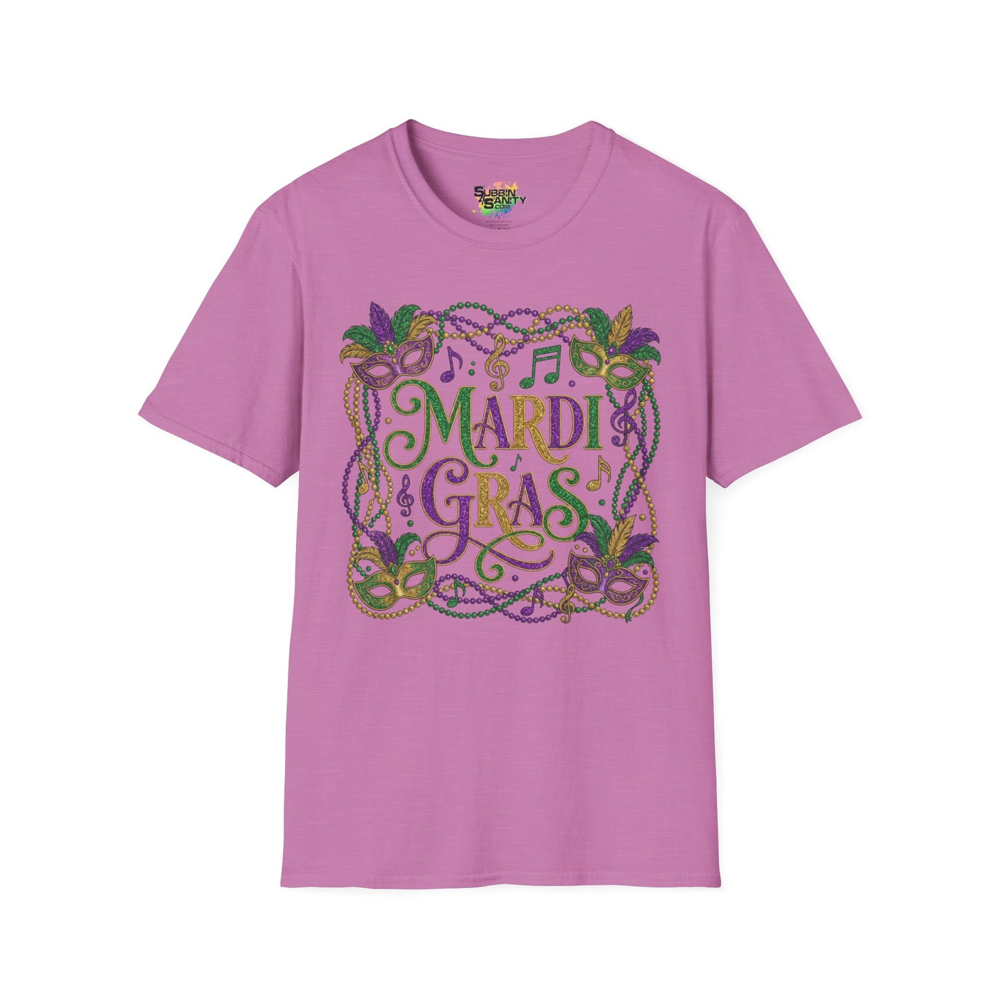 "Mardi Gras" | Unisex Softstyle T-Shirt