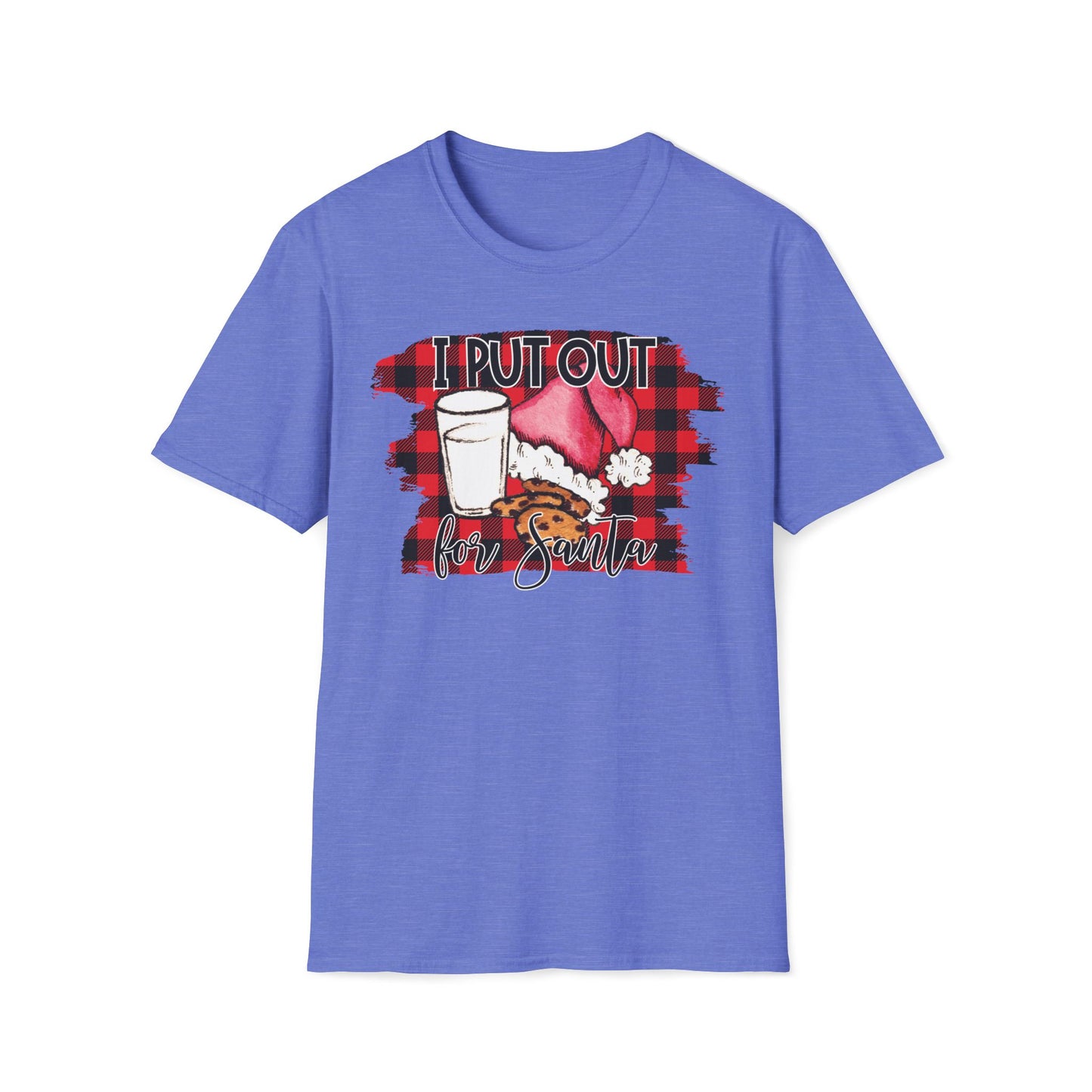 I Put Out For Santa Graphic T-Shirt | Funny Naughty Christmas Tee by Subbin4Sanity