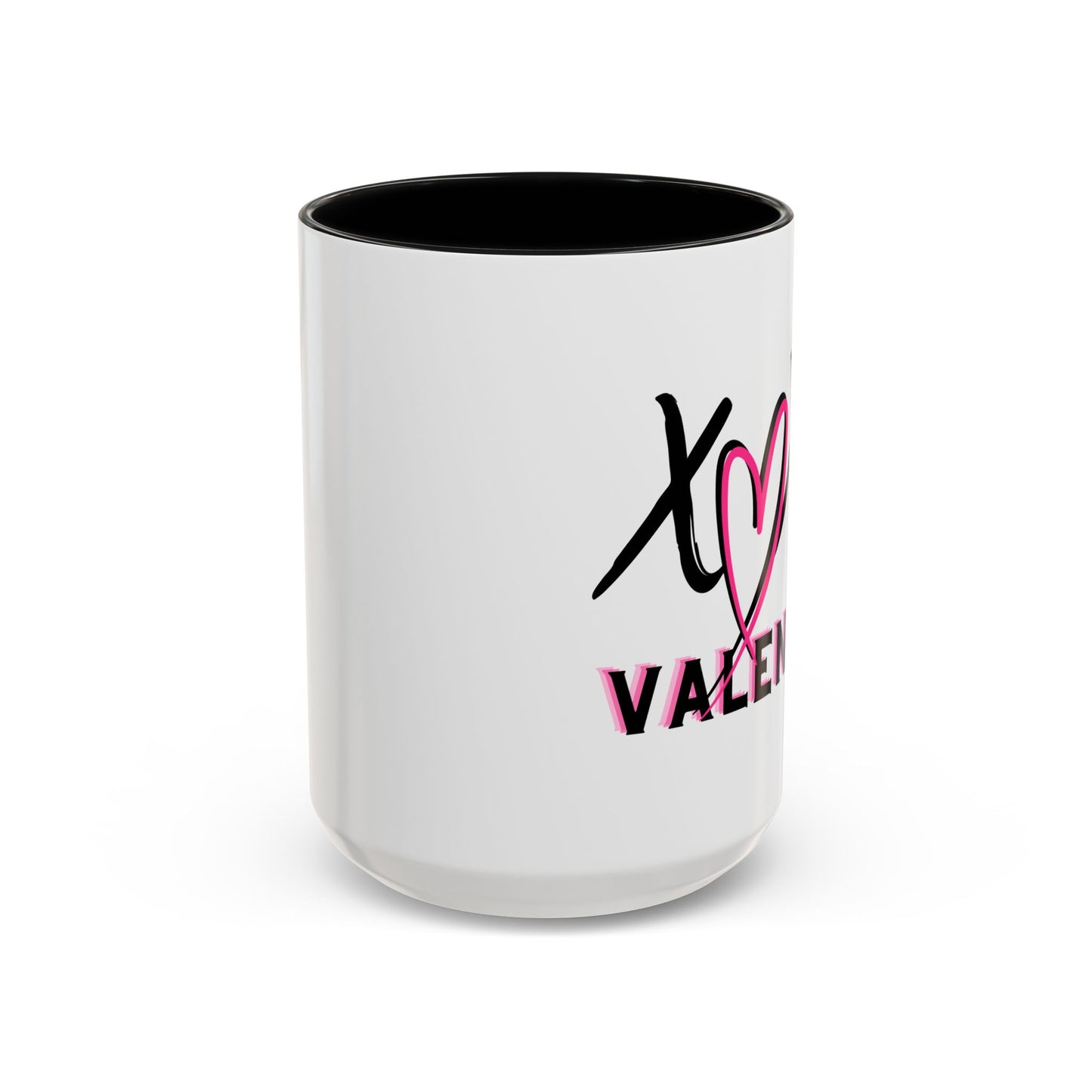 XOXO Valentine Accent Coffee Mug — 11oz & 15oz