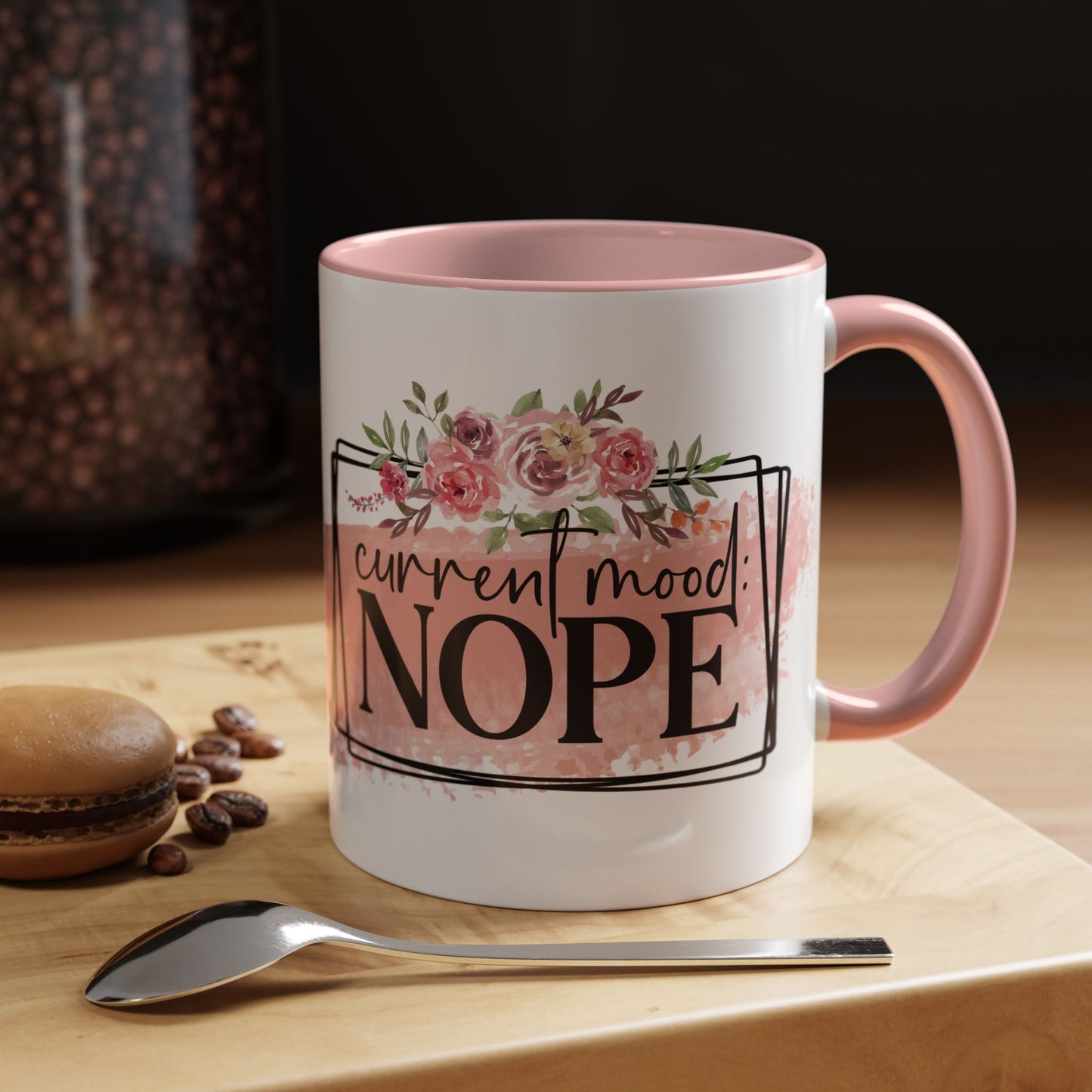 Coffee Mug, 11oz, "Current Mood NOPE"