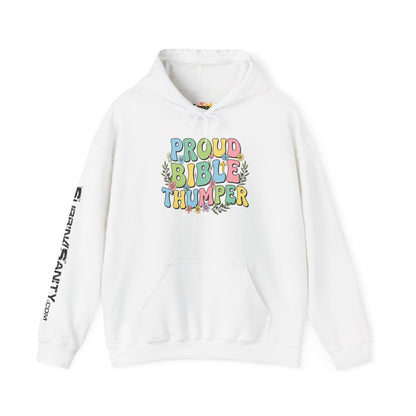 Proud Bible Thumper Multicolor Spring Easter Faith Hoodie