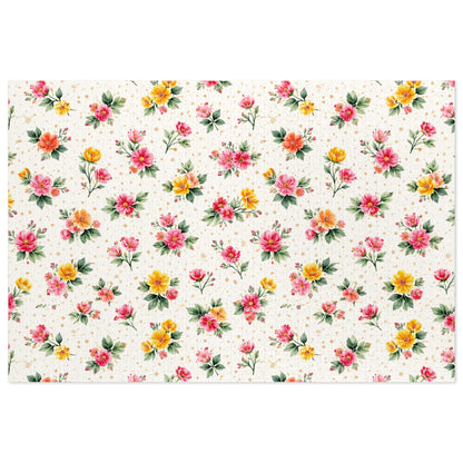 Wildflower Sprinkle Pattern – Splatter Bloom Collection – Puzzle & Tin Storage Box
