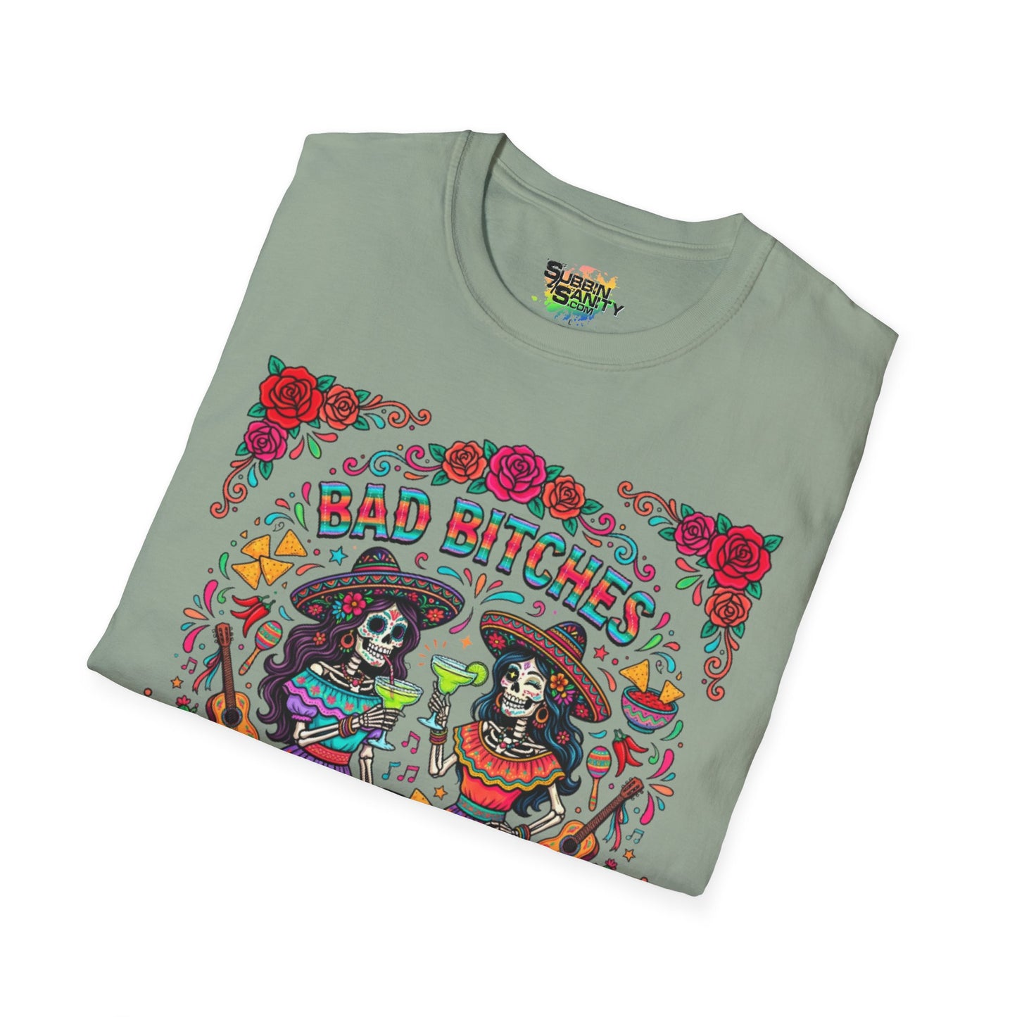 "Bad Bitches Love Tequila" | Unisex Softstyle T-Shirt