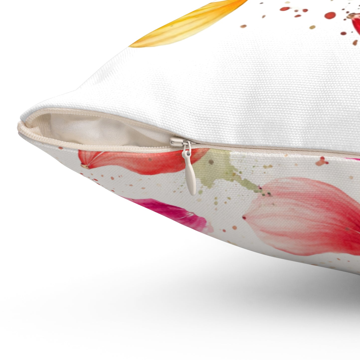 "Petals & Petty Energy" - Double Sided Pillowcase & Pillow Insert