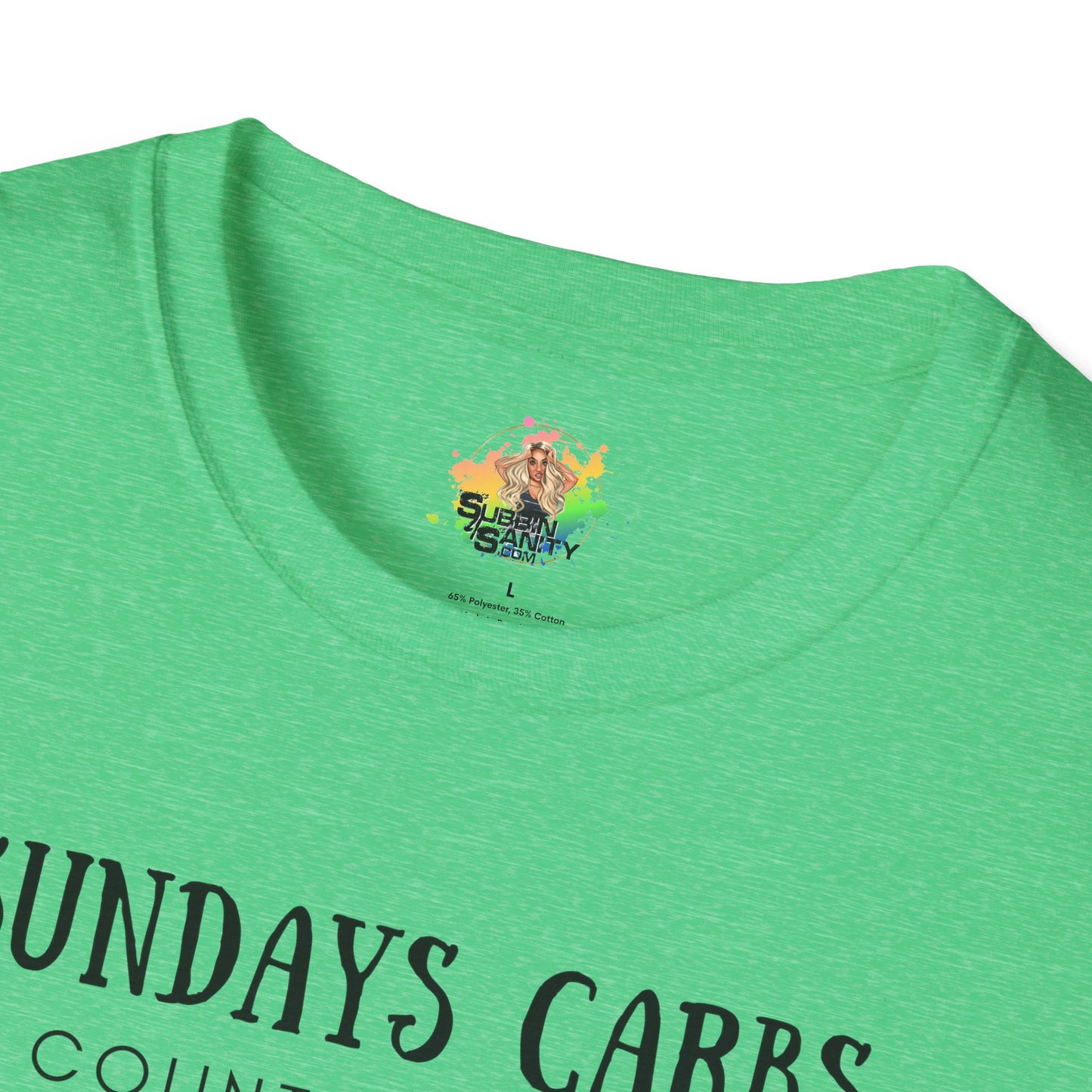 The Lord’s Carbs Graphic T-Shirt | Funny Food Lover Statement Tee by Subbin4Sanity