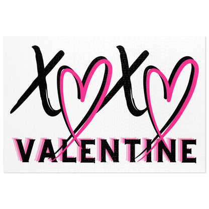 Valentines XOXO Jigsaw Puzzle — Romantic Tin Box Gift
