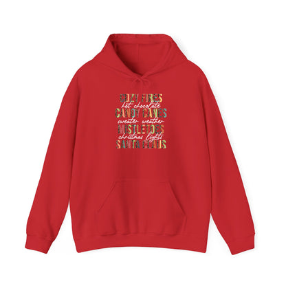 Cozy Fires & Candy Canes Hoodie | Festive Christmas Pullover by Subbin4Sanity