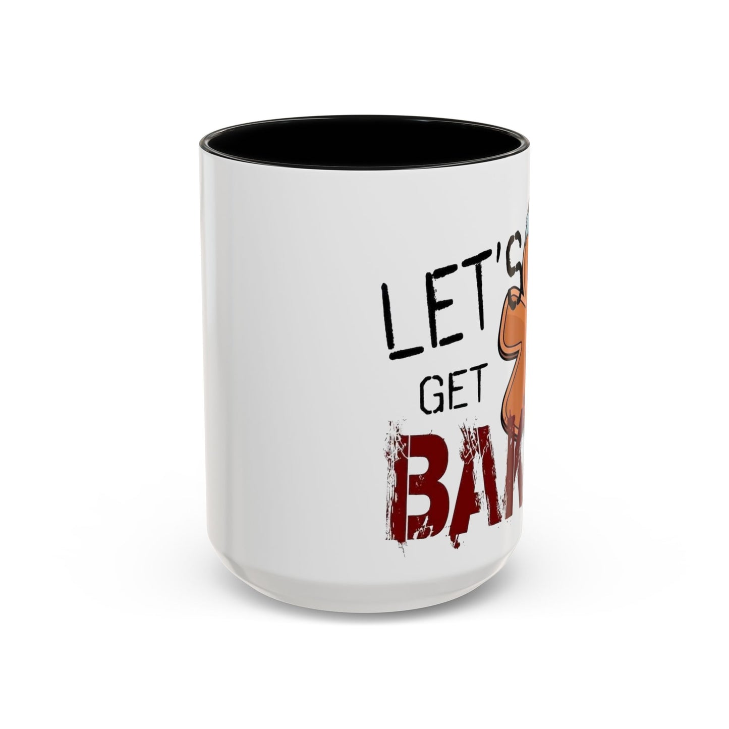 Christmas Coffee Mug, 11oz, "Let's get Baked"
