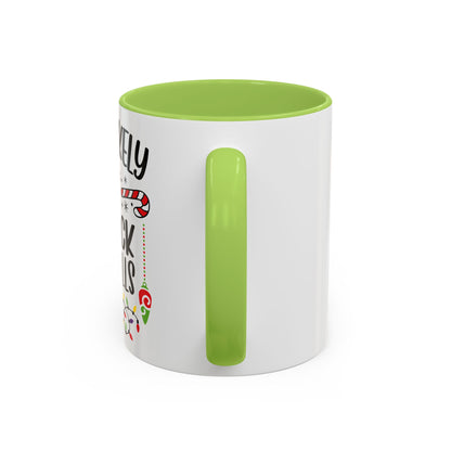 Christmas Coffee Mug, 11oz, "Most likely to deck the halls"