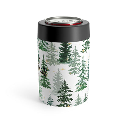 Merry Christmas Y'all Can Holder – Insulated Holiday Tree Can Cooler