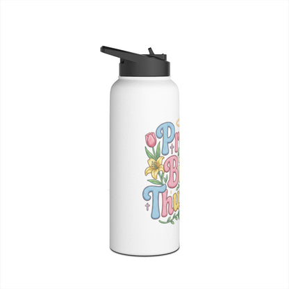 Proud Bible Thumper Rose Easter Faith Stainless Steel Water Bottle