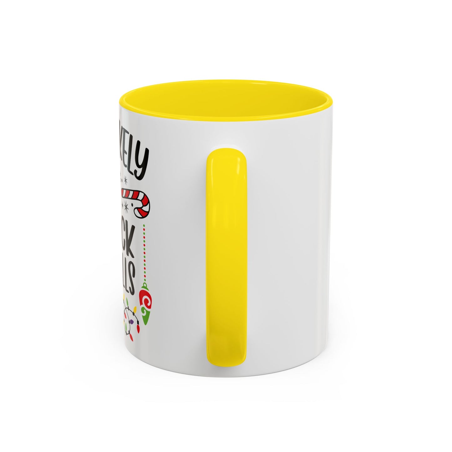 Christmas Coffee Mug, 11oz, "Most likely to deck the halls"