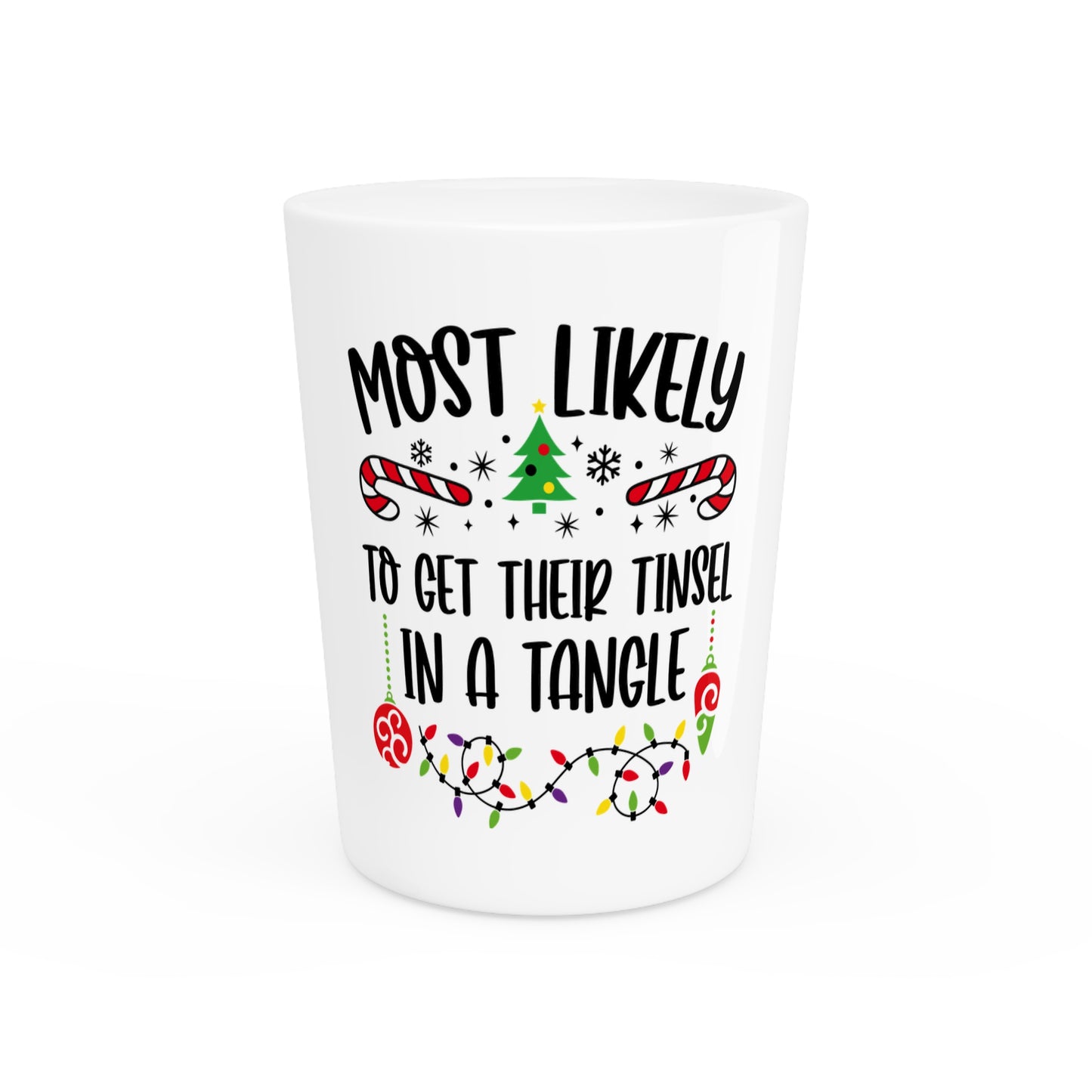 Christmas Shot Glass