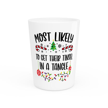 Christmas Shot Glass