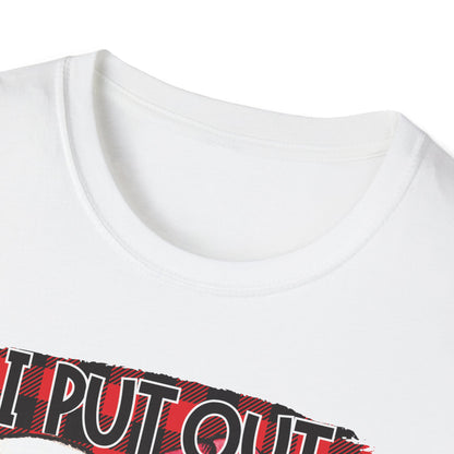 I Put Out For Santa Graphic T-Shirt | Funny Naughty Christmas Tee by Subbin4Sanity