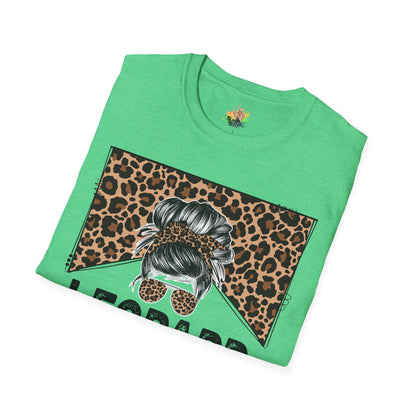 Leopard Junkie Graphic T-Shirt | Retro Bad Girl Statement Tee by Subbin4Sanity