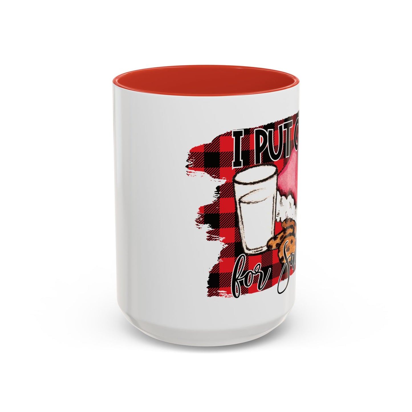 Christmas Coffee Mug, 11oz, "I put out for Santa"