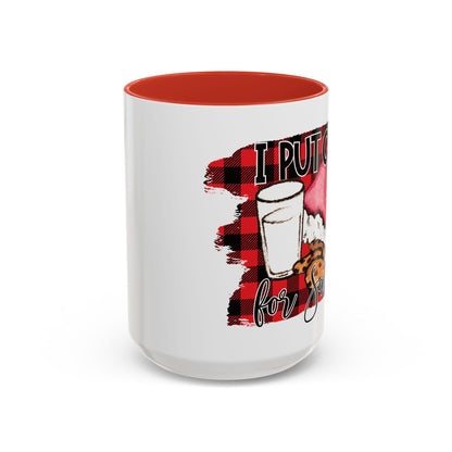 Christmas Coffee Mug, 11oz, "I put out for Santa"