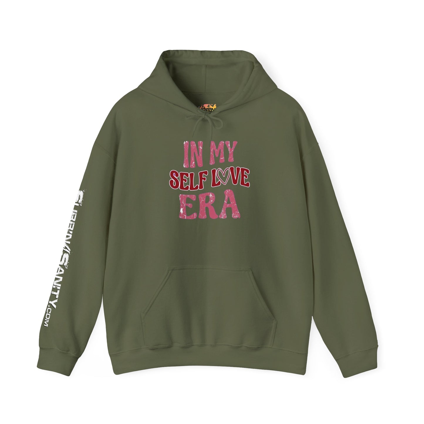 "In My Self Love Era" Valentines Hoodie – Cute Graphic Pullover | Unisex Cozy Valentine’s Day Hoodie
