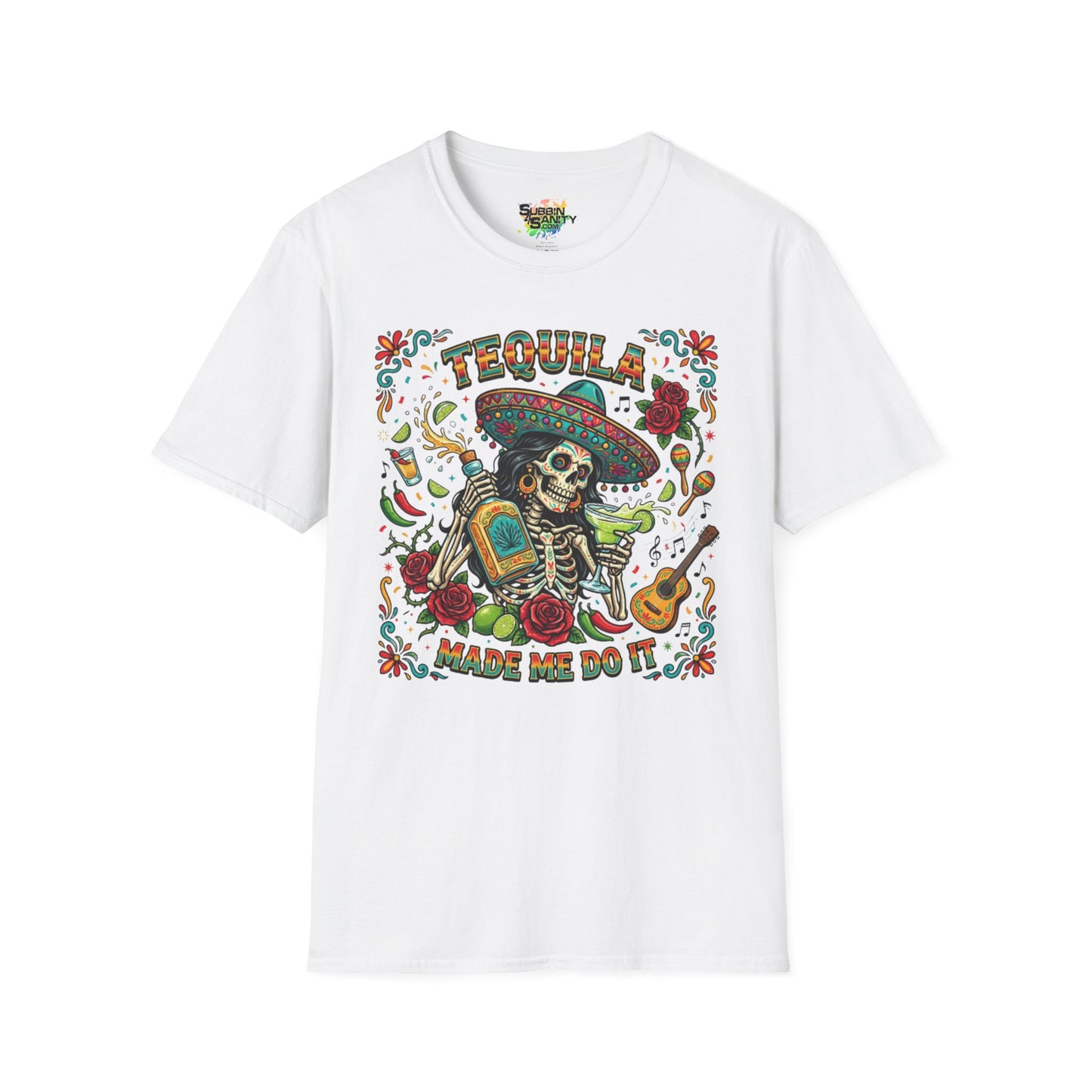"Tequila Made Me Do It" | Unisex Softstyle T-Shirt