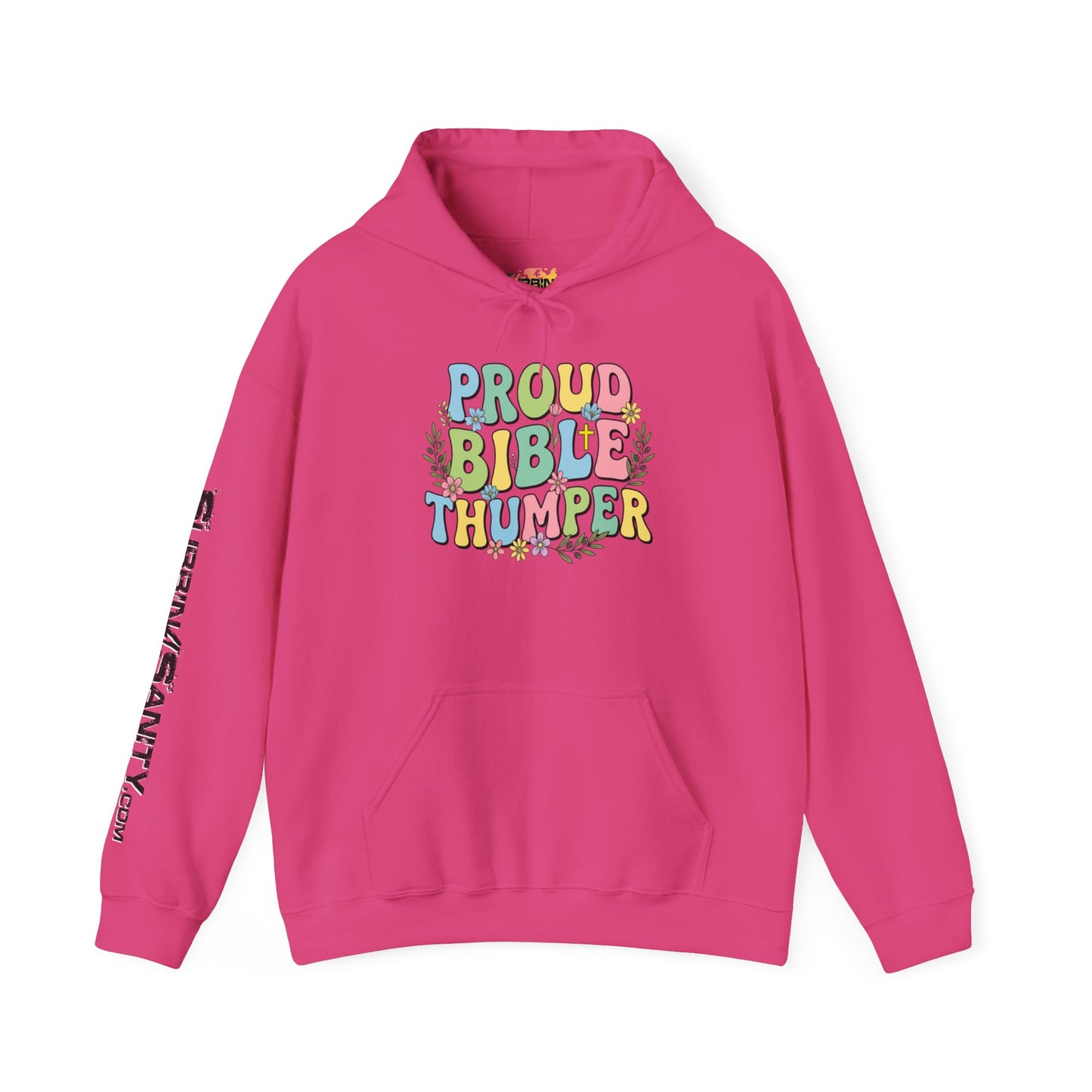 Proud Bible Thumper Multicolor Spring Easter Faith Hoodie