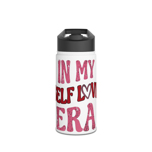 "In My Self Love Era" Stainless Steel Valentines Water Bottle — Valentine's Day Water Bottle