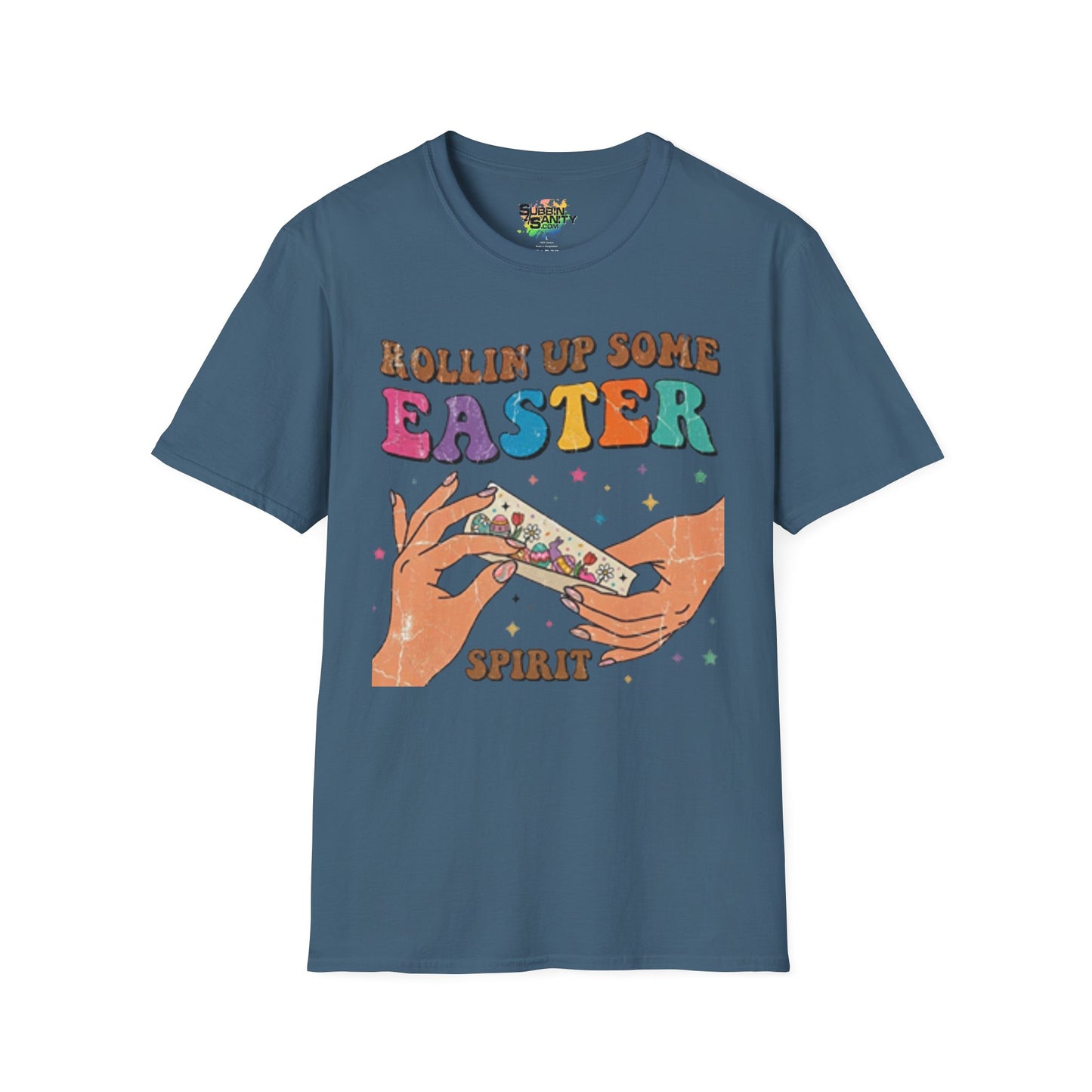 Rollin Up Some Easter Spirit Unisex Soft Style T-Shirt