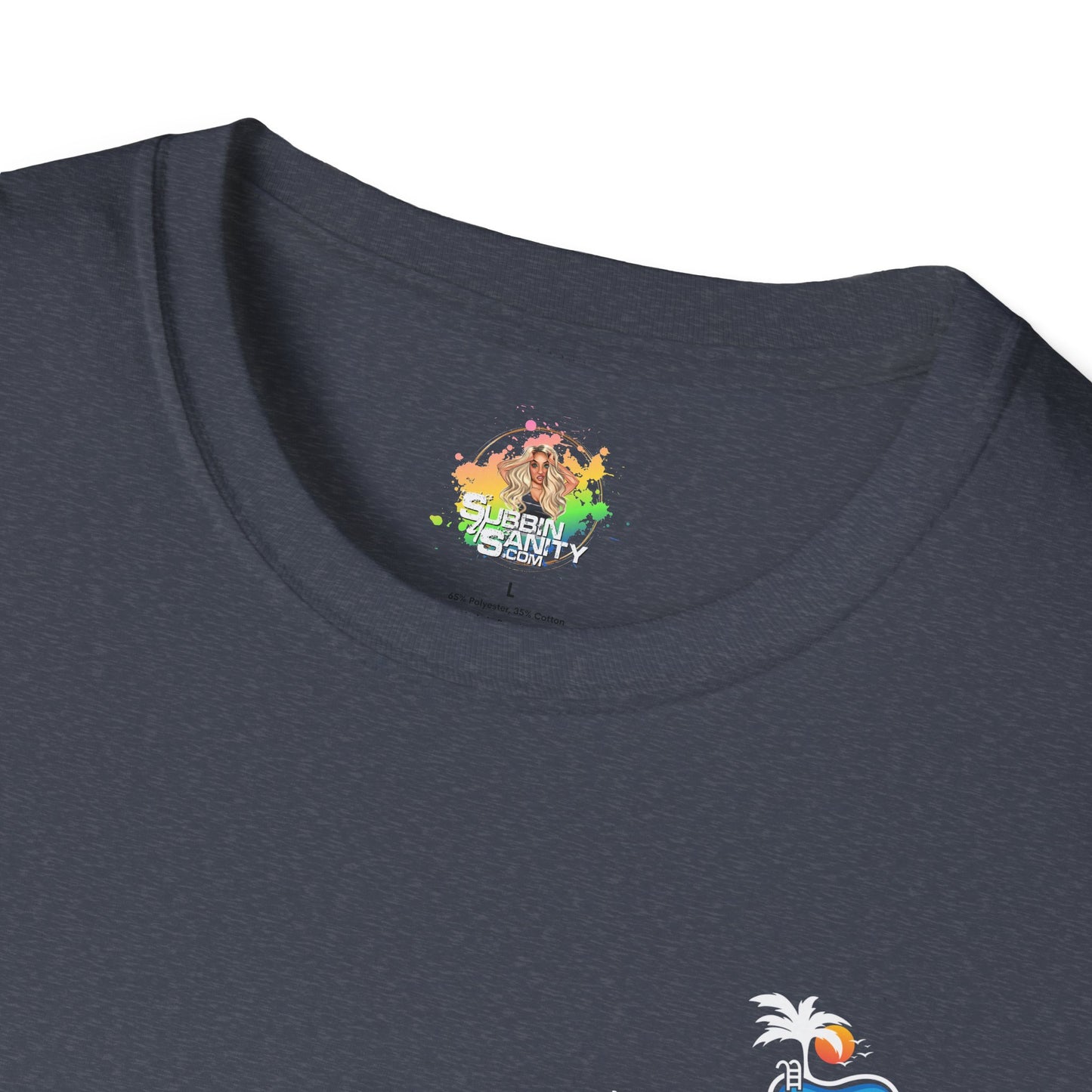 Custom Front & Back Graphic T-Shirt | Personalized Logo Or Design Tee by Subbin4Sanity