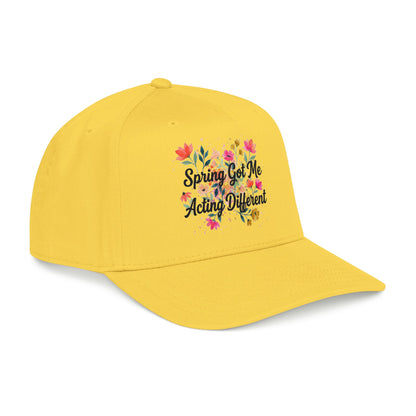 "Spring Got Me Acting Different" — Baseball Cap