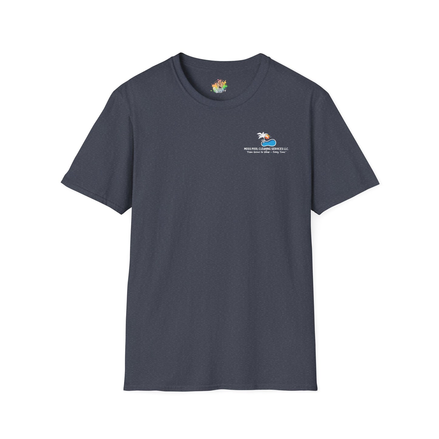 Custom Front & Back Graphic T-Shirt | Personalized Logo Or Design Tee by Subbin4Sanity