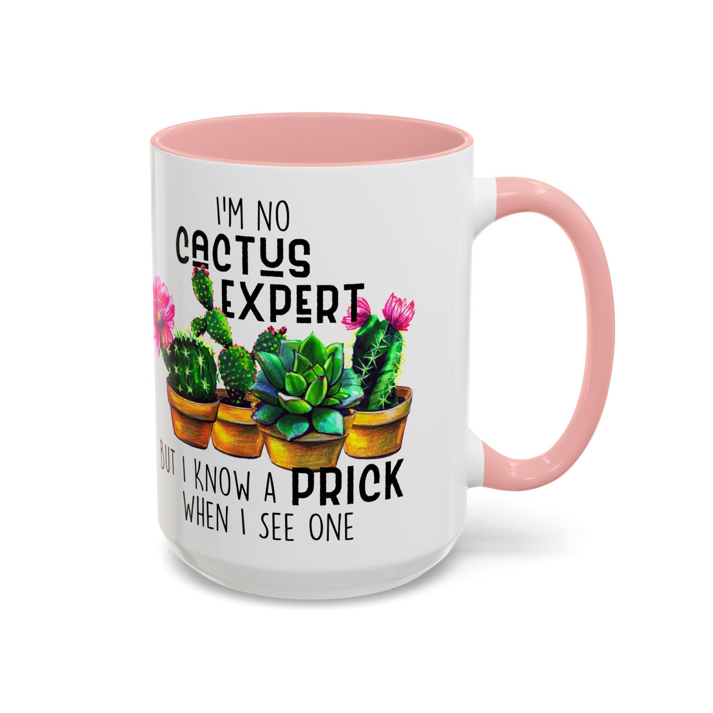 Coffee Mug, 11oz, "No Cactus Expert"