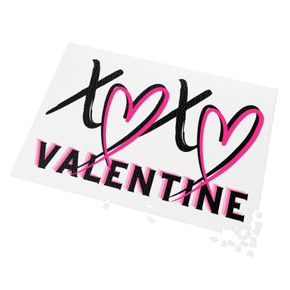 Valentines XOXO Jigsaw Puzzle — Romantic Tin Box Gift