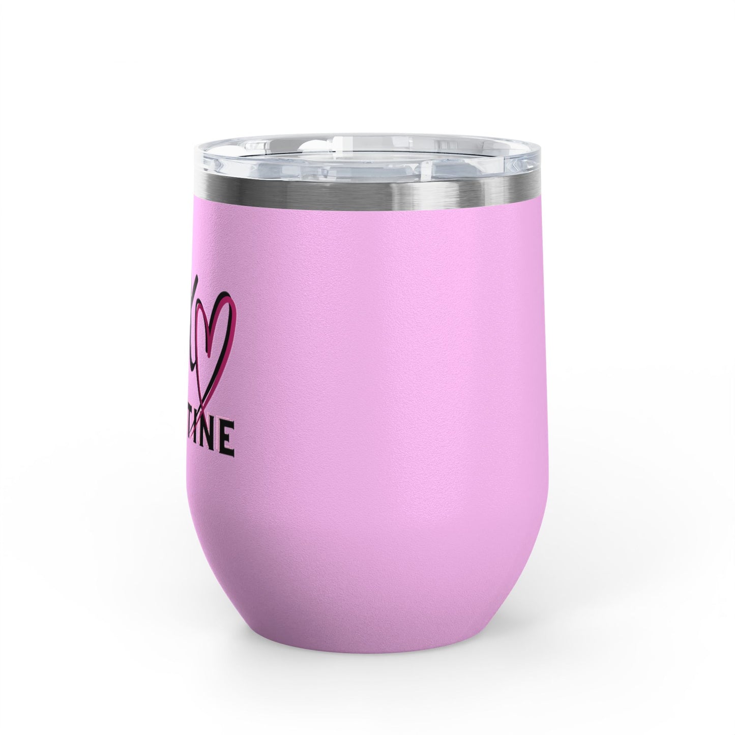 Valentine XOXO Hearts 12oz Wine Tumbler