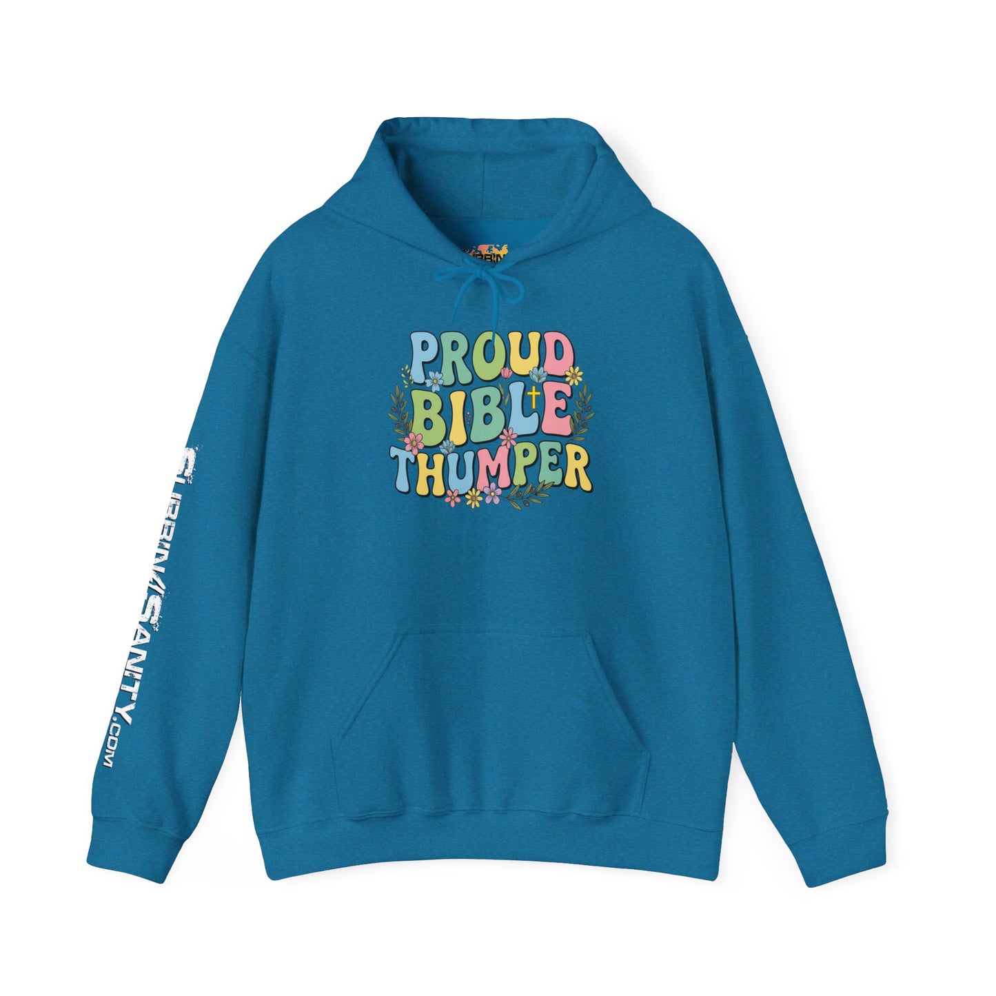 Proud Bible Thumper Multicolor Spring Easter Faith Hoodie