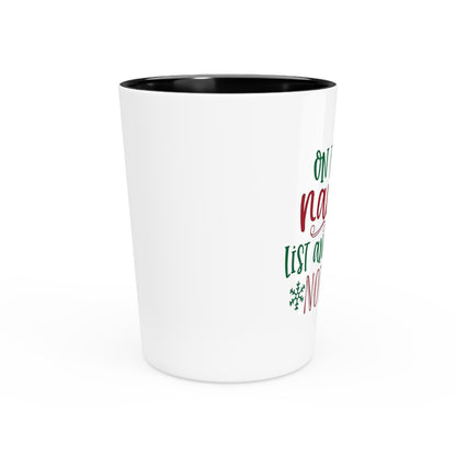 Christmas Shot Glass