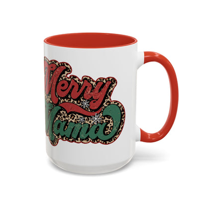 Christmas Coffee Mug, 11oz, "Merry Mama"