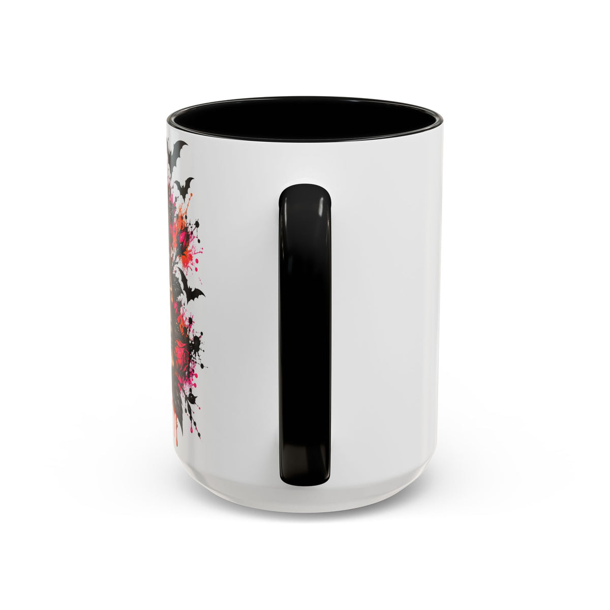 Deadly Blooms Coffee Mug | Gothic Floral Skull Ceramic Mug by Subbin4Sanity