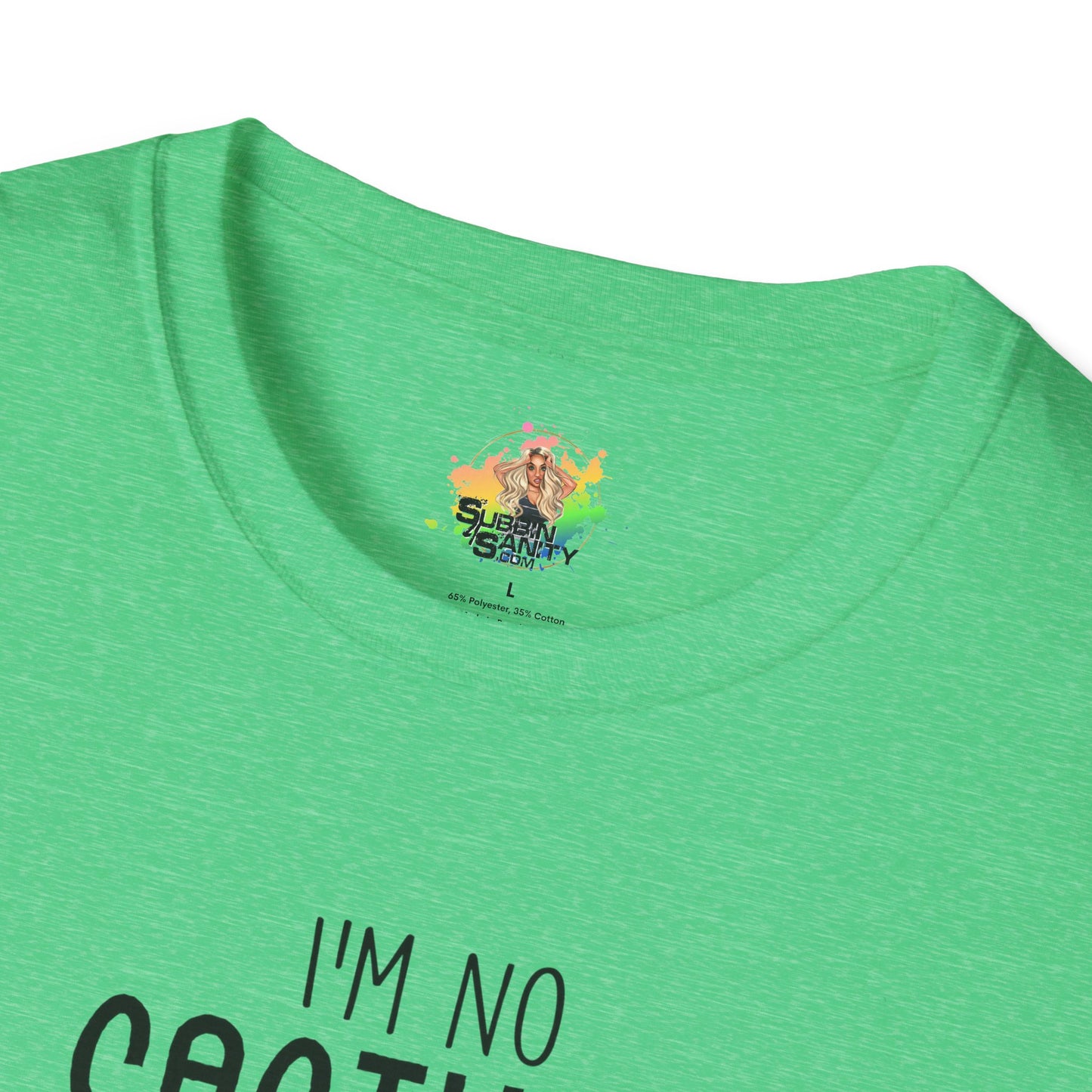 Know A Prick When I See One Graphic T-Shirt | Funny Sarcastic Cactus Tee by Subbin4Sanity