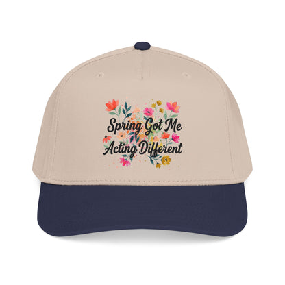 "Spring Got Me Acting Different" — Baseball Cap
