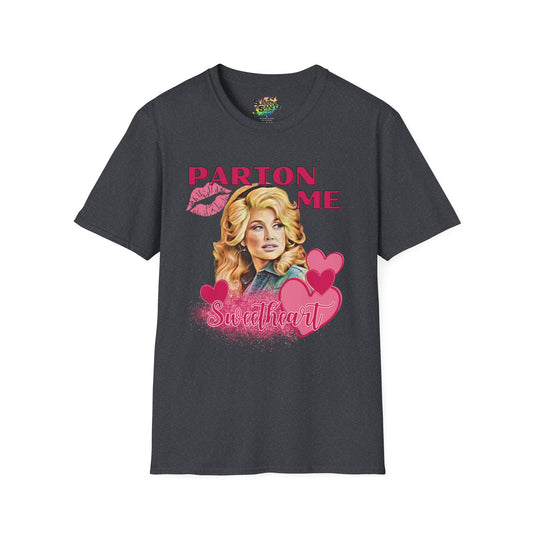 "Parton Me Sweatheart" Dolly Valentine T-Shirt – Cute Graphic Tee | Unisex Softstyle Valentine’s Day Shirt
