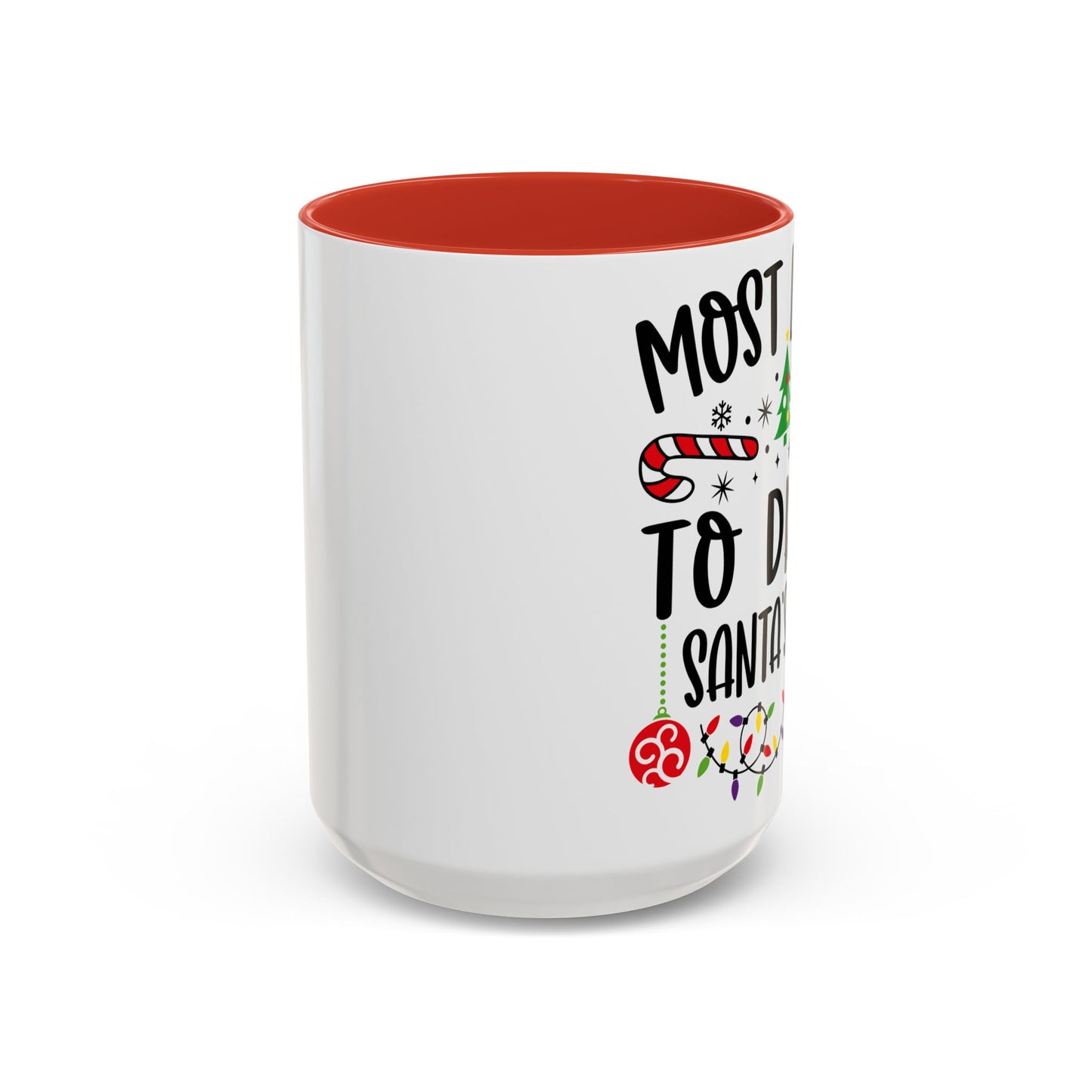 Christmas Coffee Mug, 11oz, "To drink Santa's beer"