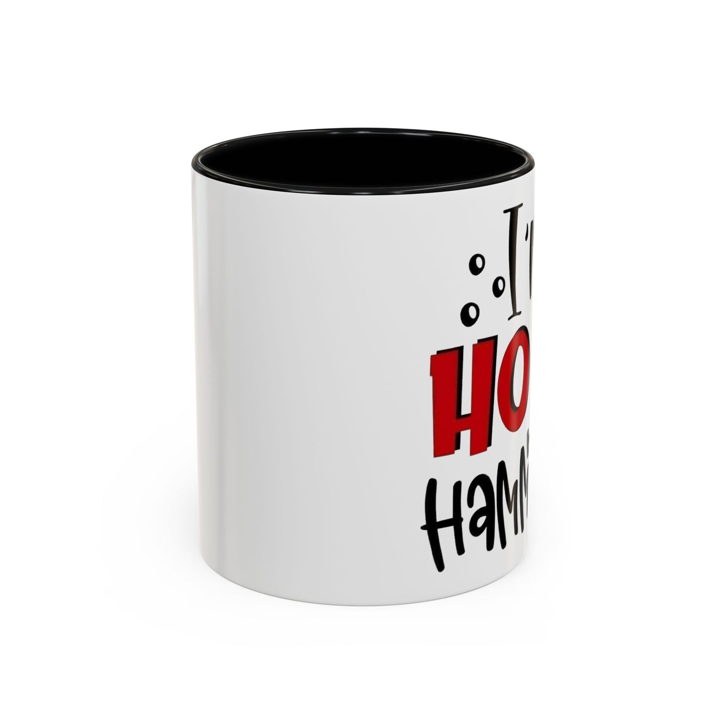 Christmas Coffee Mug, 11oz, "Ho Ho Hammered"