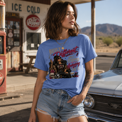 "Built Different & I Stopped Apologizing For It" Unisex Softstyle T-Shirt