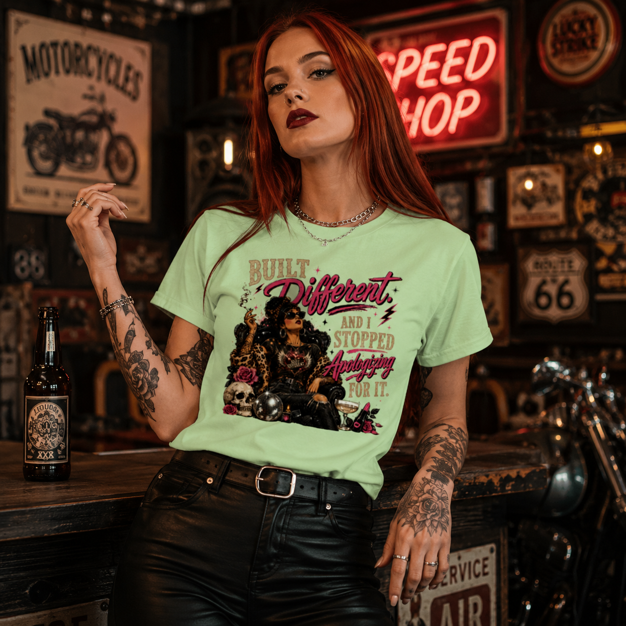 "Built Different & I Stopped Apologizing For It" Unisex Softstyle T-Shirt