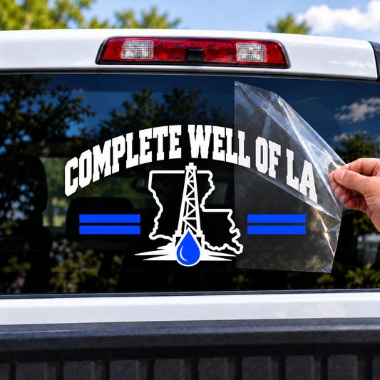 Complete Well of LA | Custom UV DTF Perma Stickers