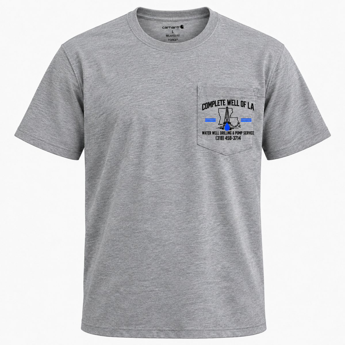 Complete Well Of LA Custom Front & Back T-Shirts Order — Bulk Discount